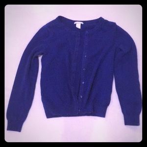 Blue H&M cardigan